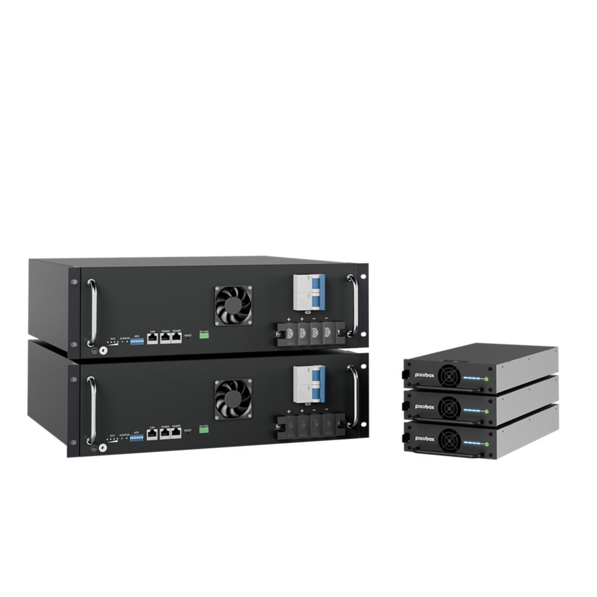 Expansionskit Pixii Home 10/10 - PIXIIHOME EXTENSION KIT 10/10 3 x PIXIIBOX + 2xSHOTO 5,12KWH