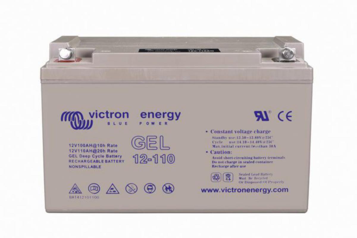 Batteri 12V Victron Energy GEL - VICTRON - 12V/165AH GEL DEEP CYCLE BATT.