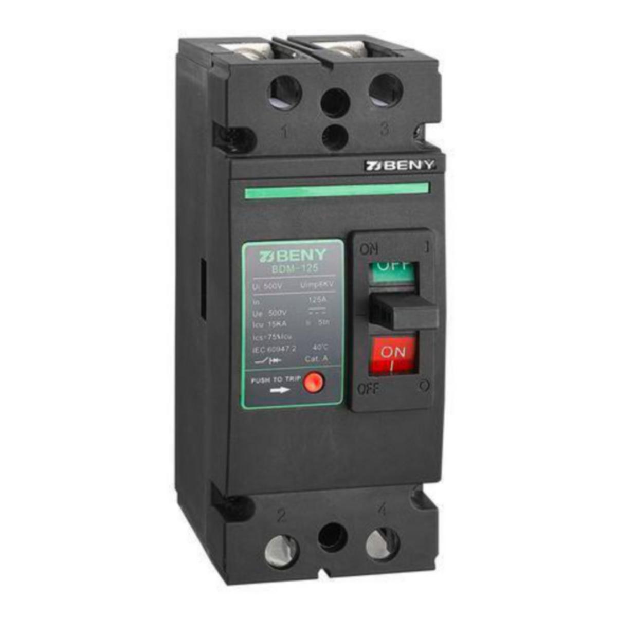 DC-Brytare ZJBeny - ZJBENY DC-BRYTARE F ENERGILAG MAX 250A, 2 POLER