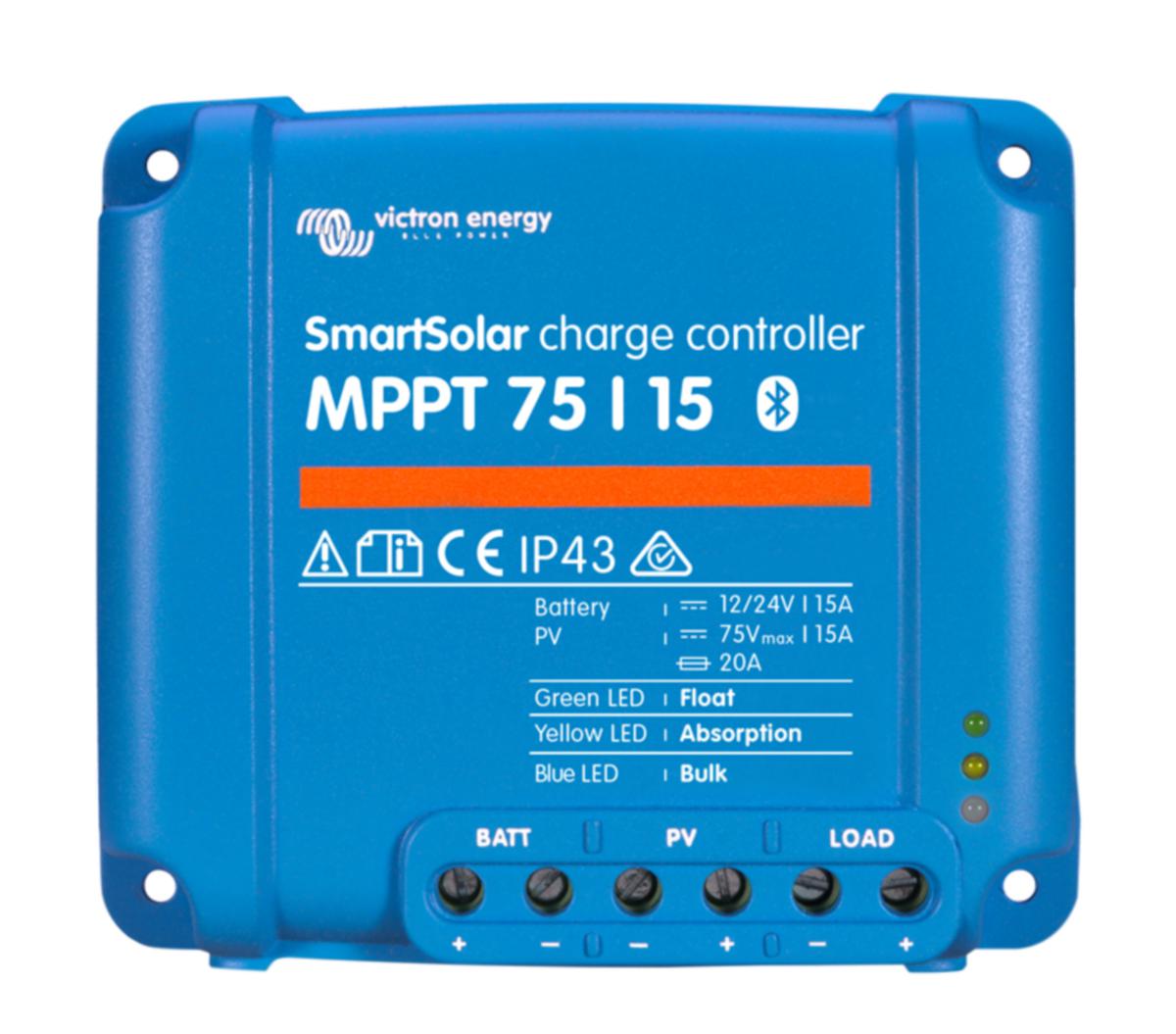 Solcellsregulator MMPT Victron Energy SmartSolar - VICTRON - SMARTSOLAR MPPT 75/15 RETAIL