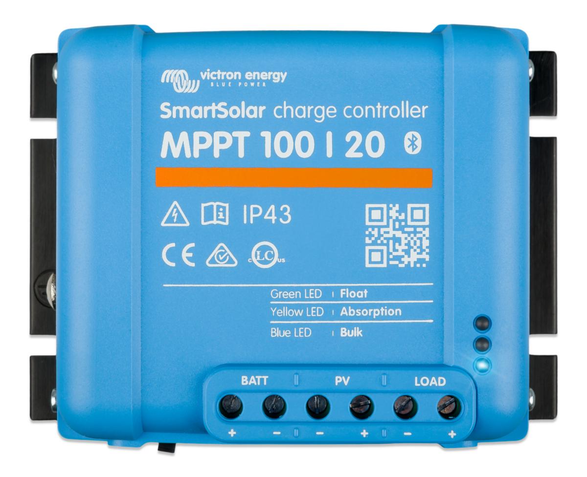 Solcellsregulator MMPT Victron Energy SmartSolar - VICTRON SMARTSOLAR MPPT 100/20 (UP TO 48V) RETAIL