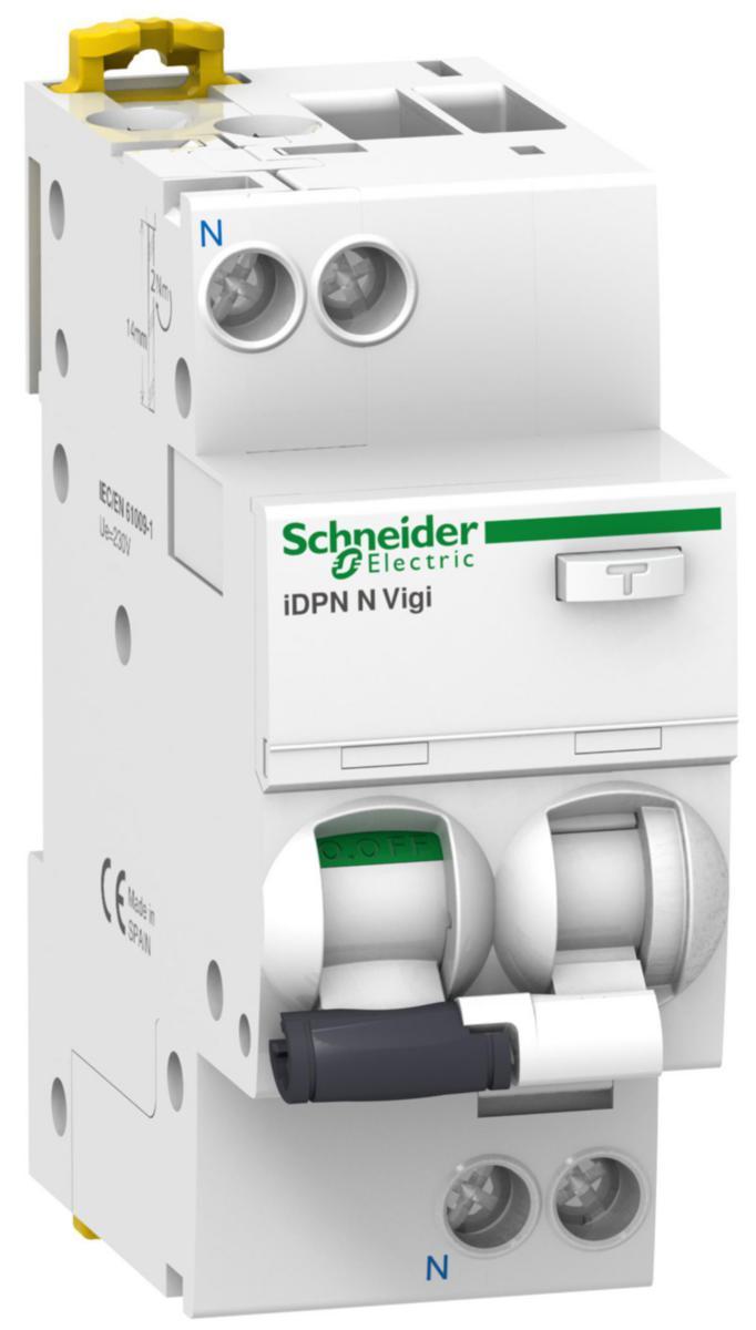 Personskyddsautomater iDPN Vigi - PERSONSKBR C16A 30MA AC 6KA A9D31616