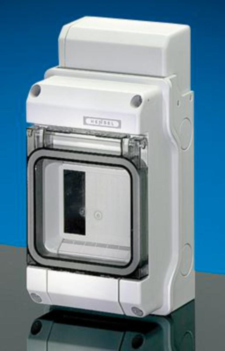 Kapslingar serie KV med lucka IP65 - NORMKAPSL.KV9103 3MOD IP65 